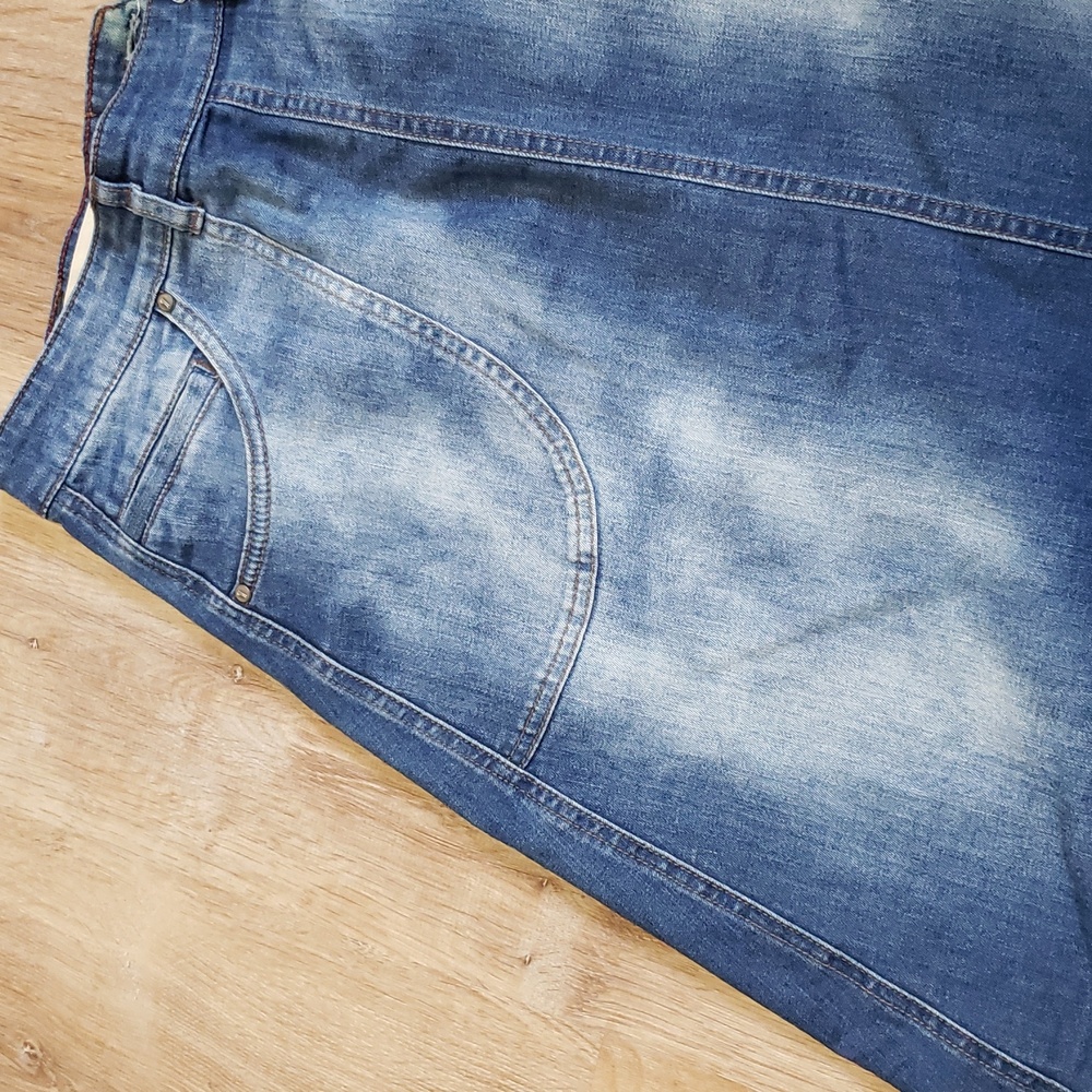 Pilcro and The Letterpress Denim Skirt, Size 8 - Picture 4 of 9
